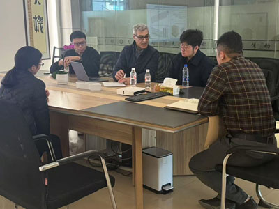 外国客户参观电磁制动器工厂